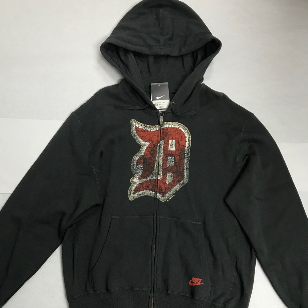 Detroit Tigers Faded Logo Zip Up